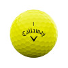 BALLES CALLAWAY SUPERSOFT 25 JAUNE