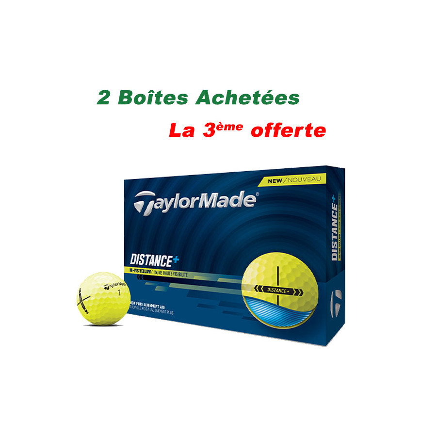 BALLES TAYLORMADE DISTANCE+