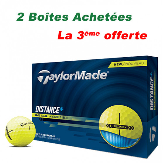 BALLES TAYLORMADE DISTANCE+